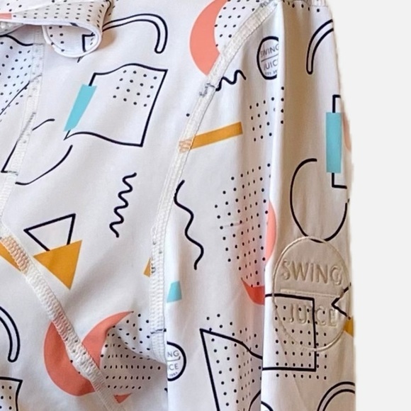 SwingJuice 90'S Style Golf Women’s Full Zip Jacket Size Medium - Picture 8 of 13